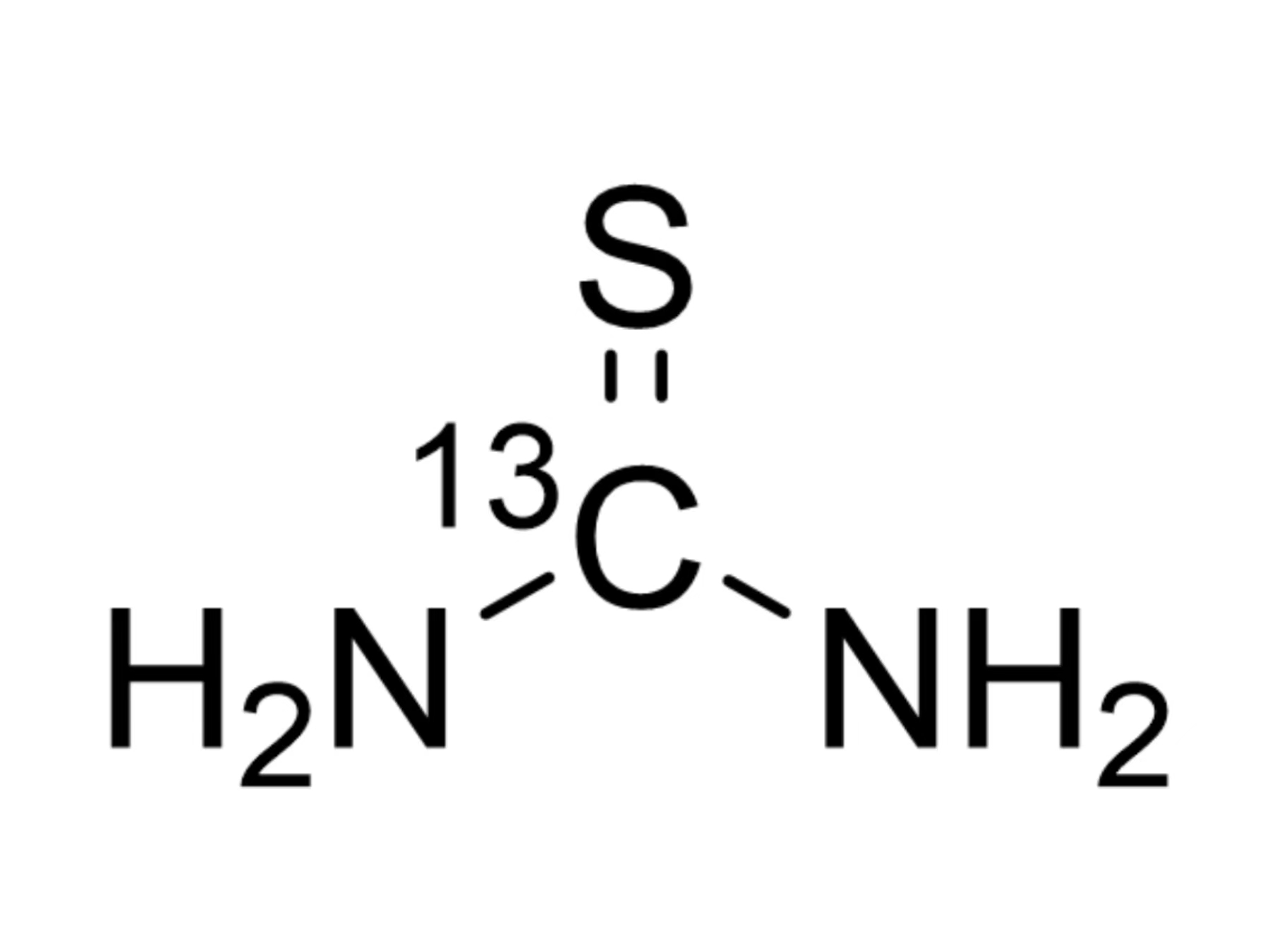硫尿-13C（CAS号：113899-66-4(labelled)& 62-56-6(unlabelled)/分子量：77.11）