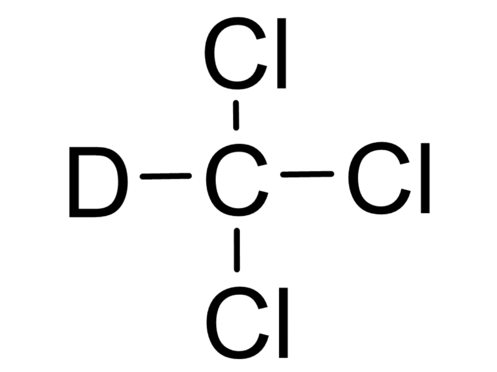 氯仿-D（CAS号：865-49-6, 67-66-3(unlabelled)/分子量：120.38）